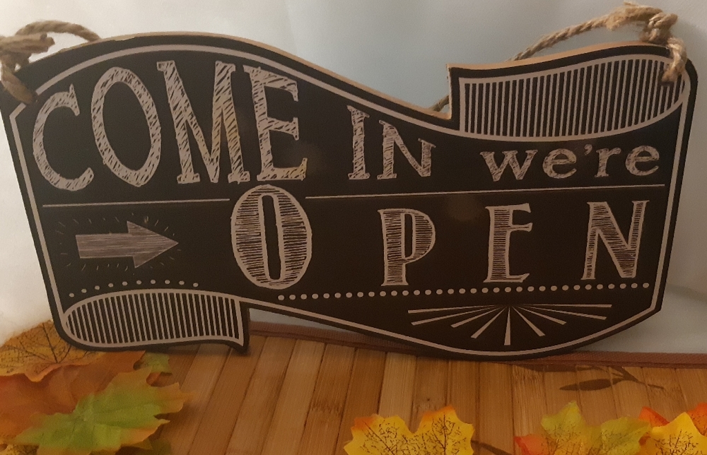3/$45●Rustic wood style for store-home●2 sides●NEW